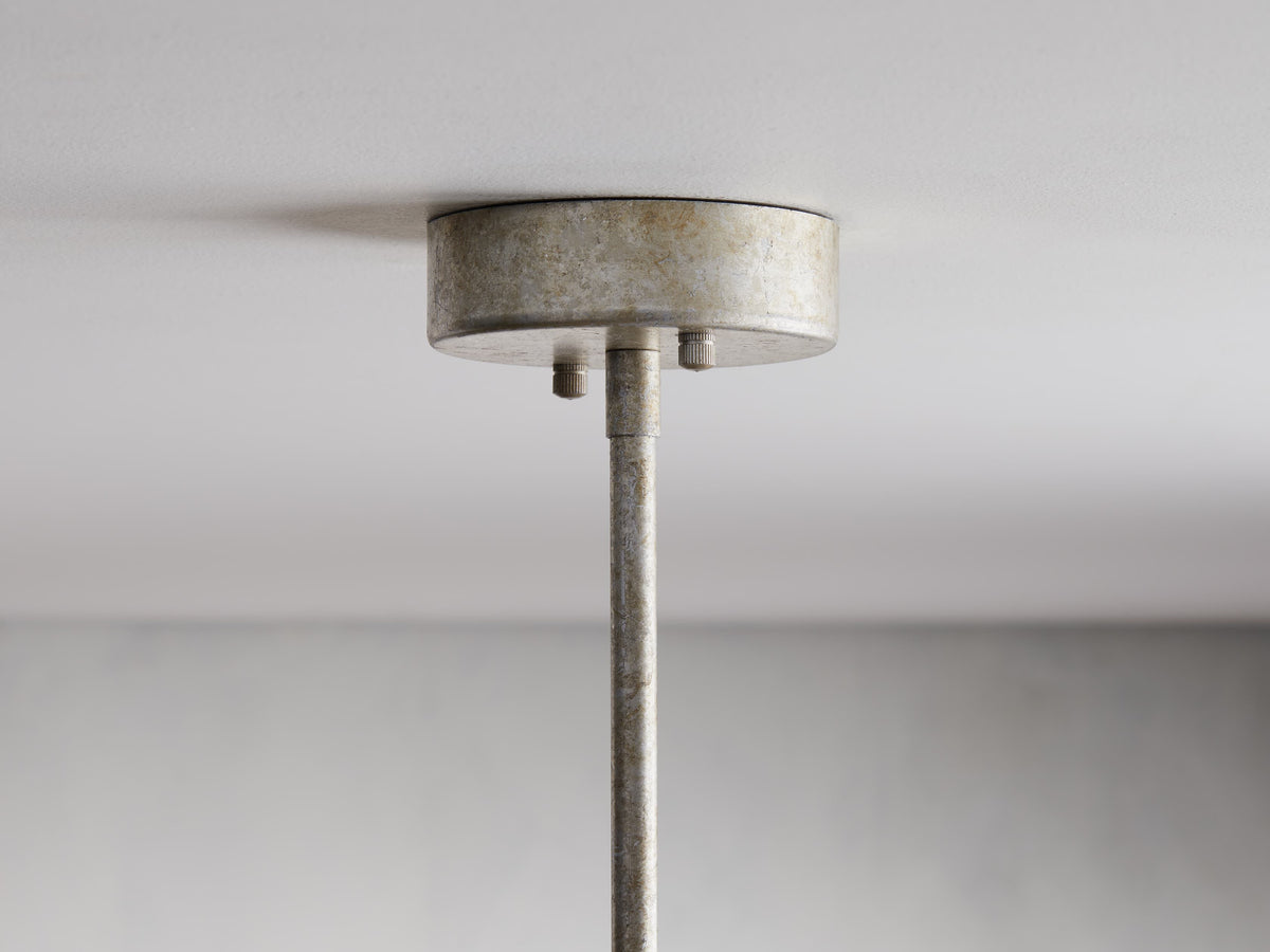 Selenite Crystal Drum Chandelier