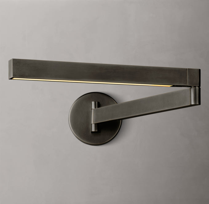 Slim Pivot LED Reading Sconce