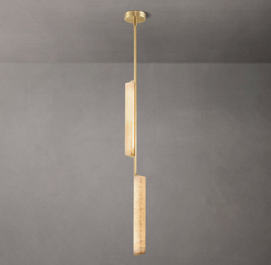 Alabaster Prism LED Pendant