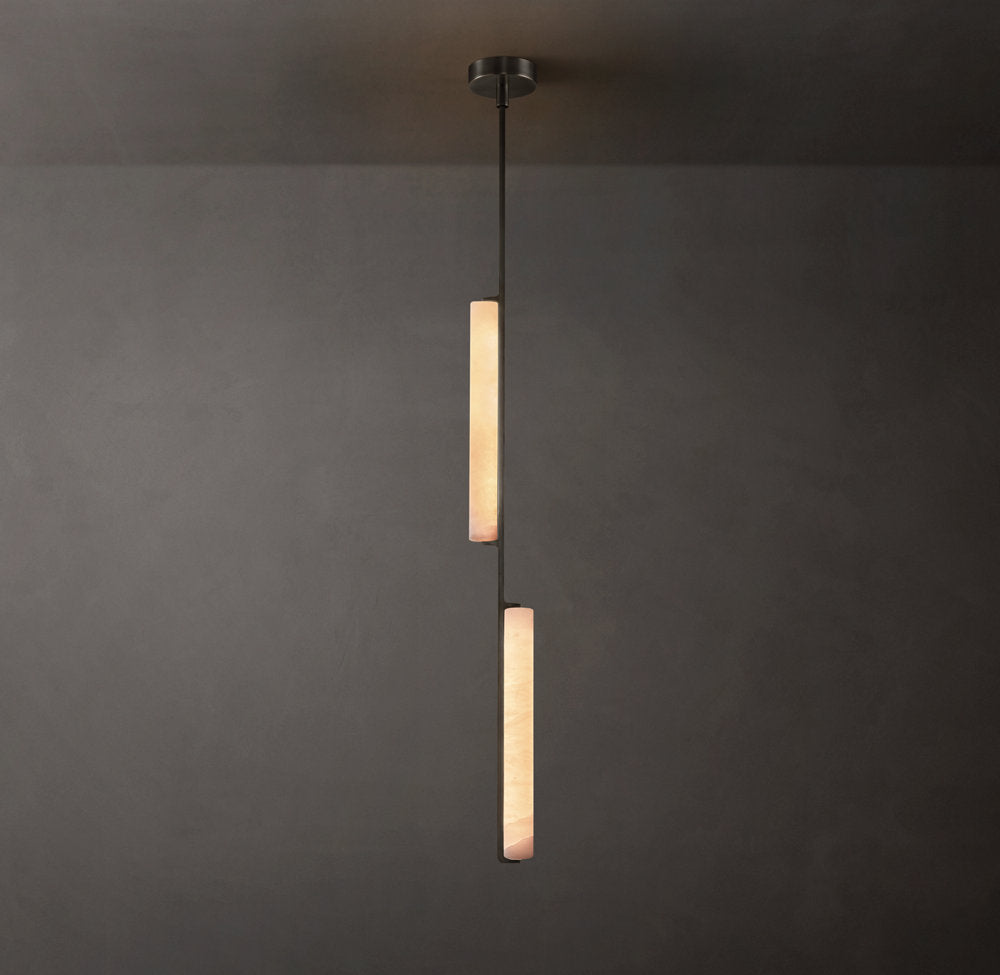 Alabaster Prism LED Pendant