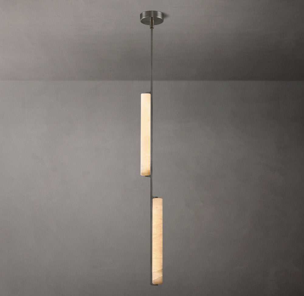Alabaster Prism LED Pendant