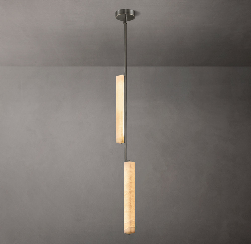 Alabaster Prism LED Pendant