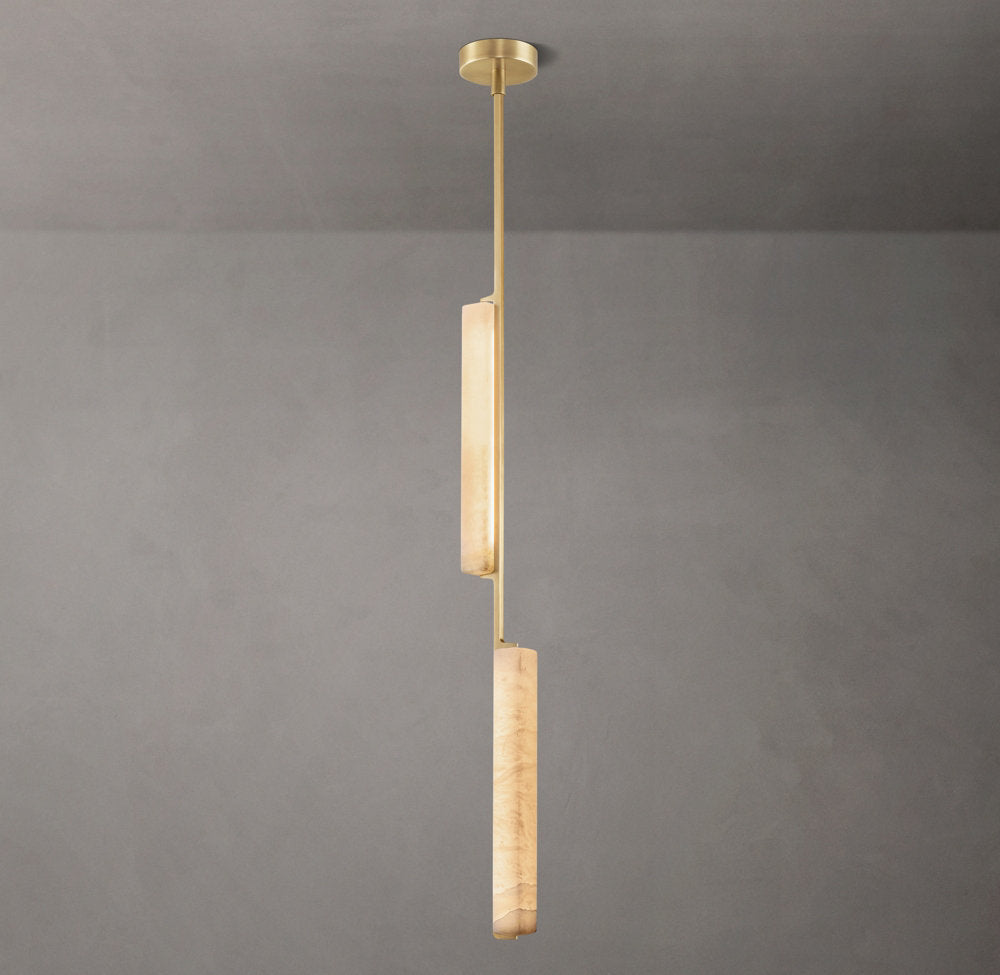 Alabaster Prism LED Pendant