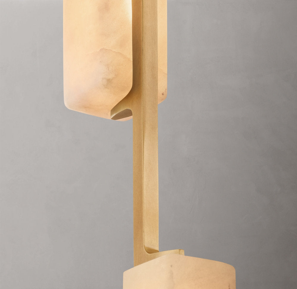 Alabaster Prism LED Pendant