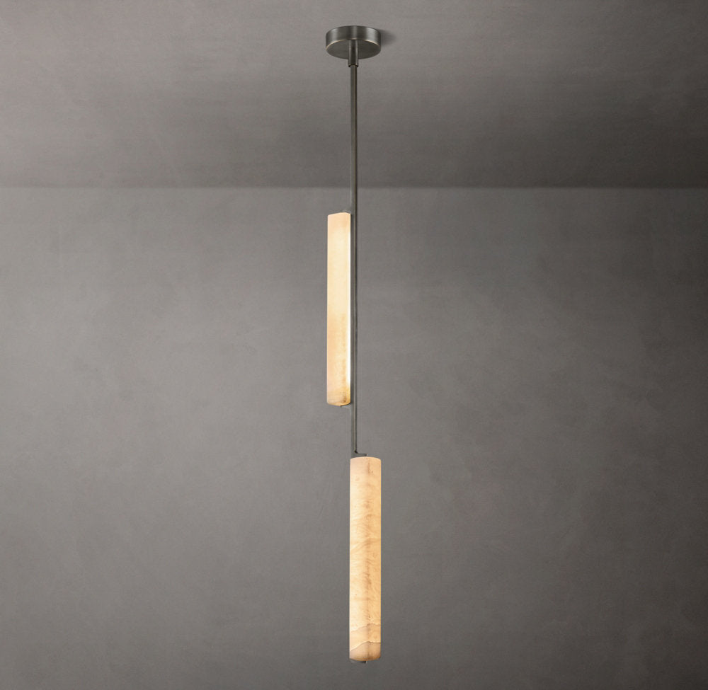 Alabaster Prism LED Pendant