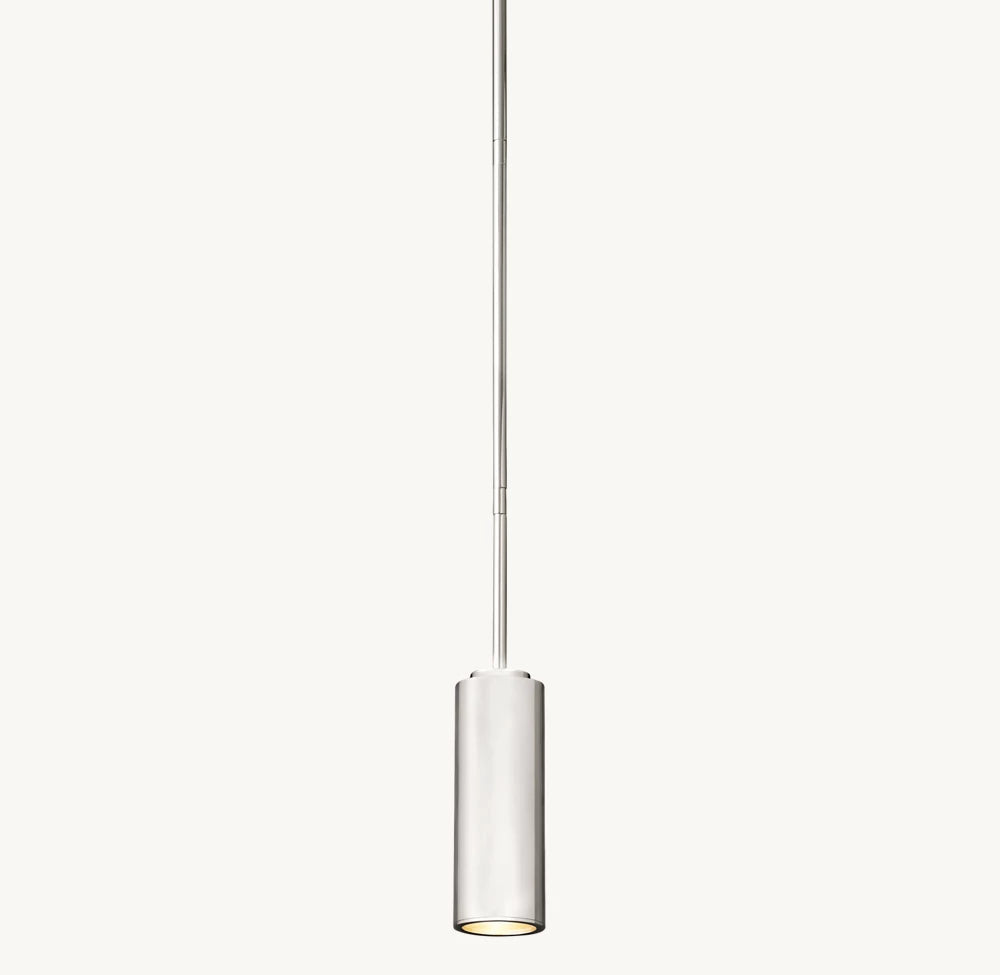 Architectural Brass Spotlight Pendant
