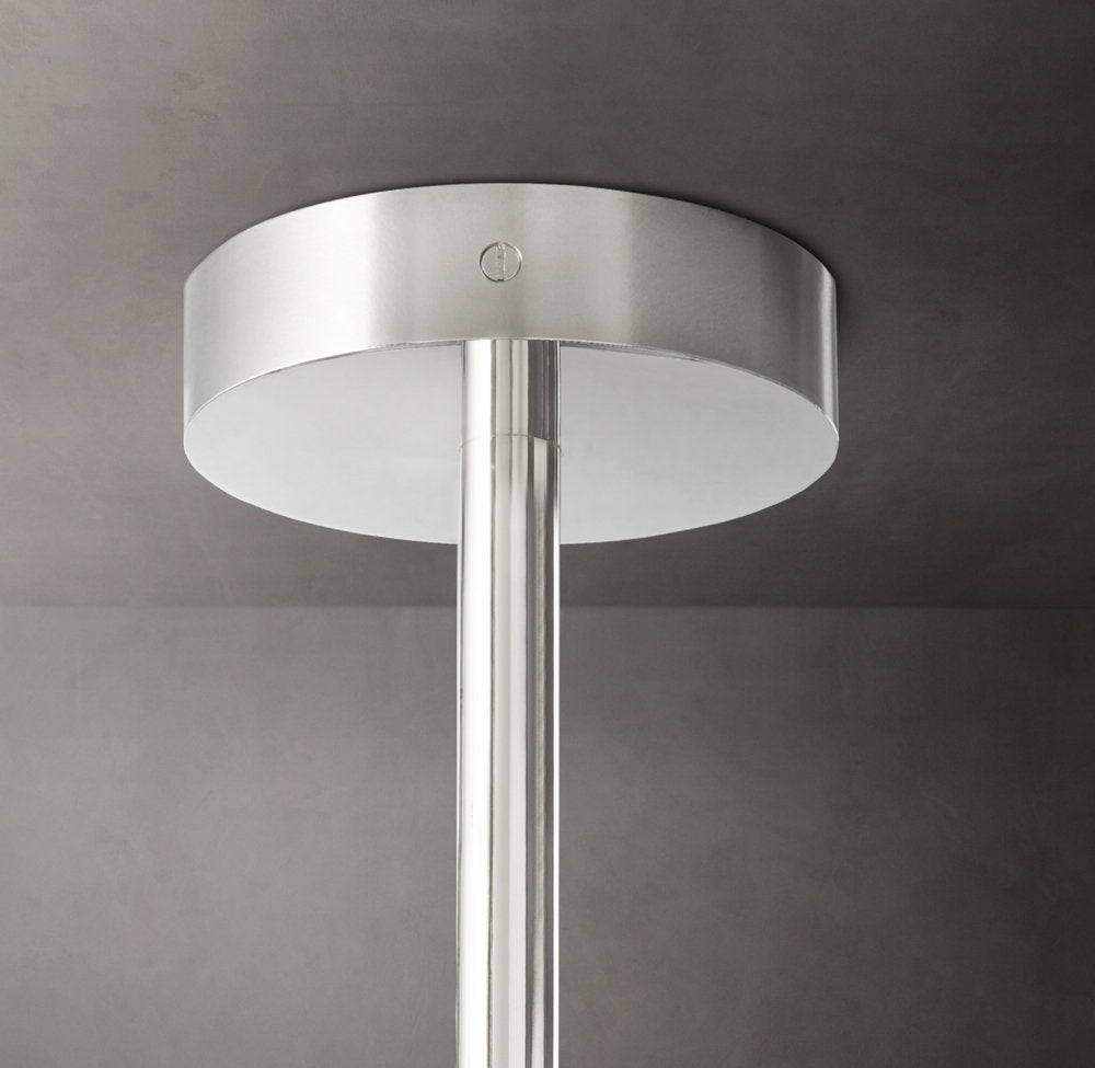 Articulated Borosilicate Globe Chandelier