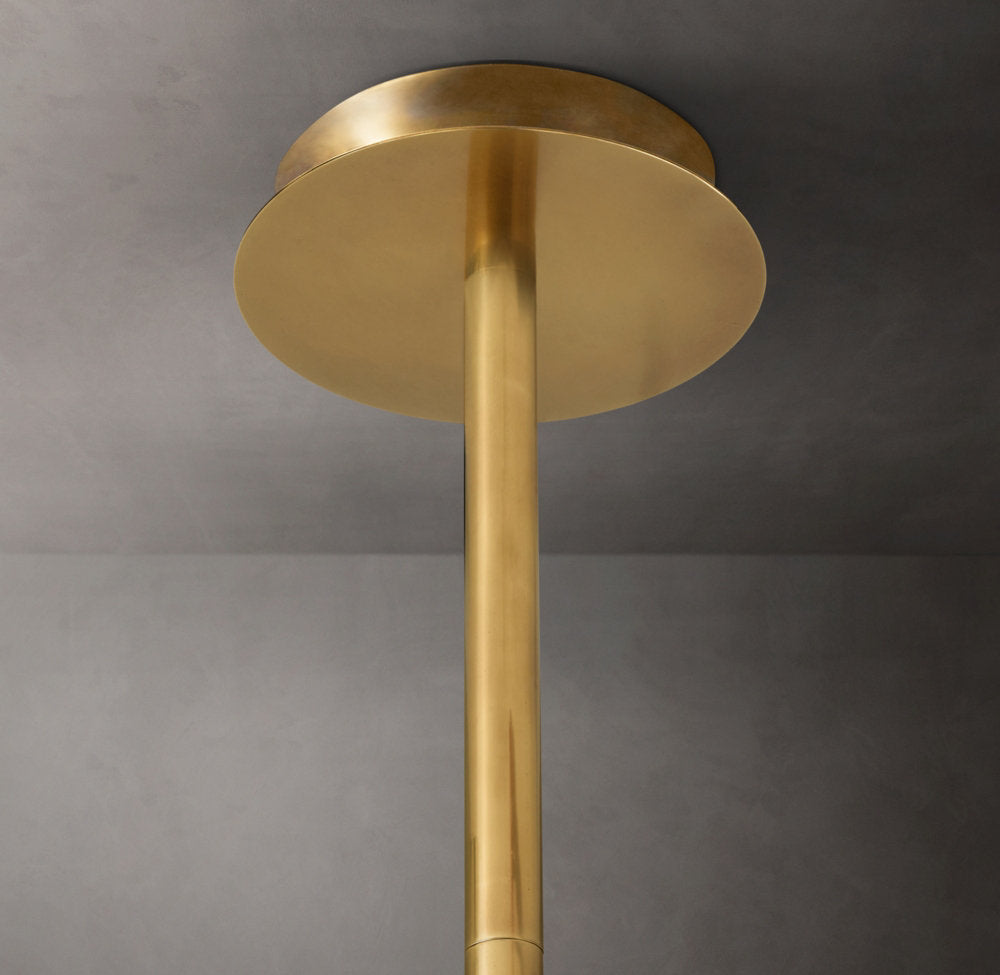 Articulated Borosilicate Globe Chandelier