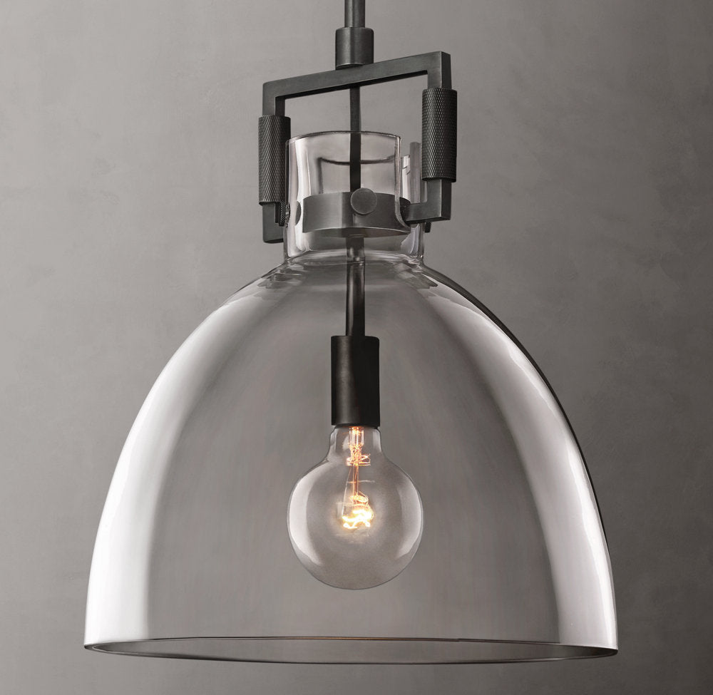 Artisan Glass Cloche Pendant