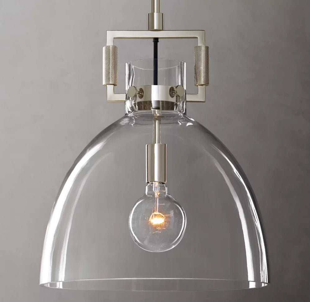 Artisan Glass Cloche Pendant