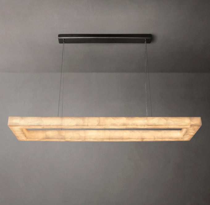 Calcite Horizon LED Chandelier