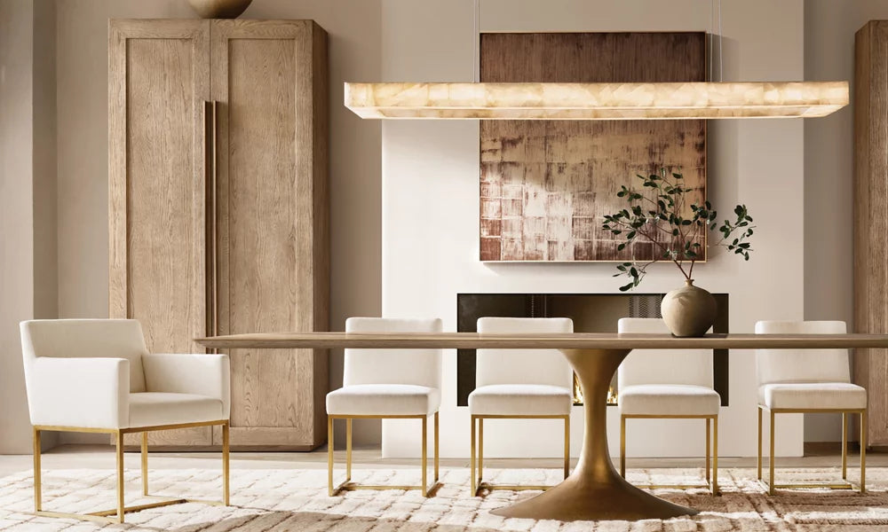 Calcite Horizon LED Chandelier