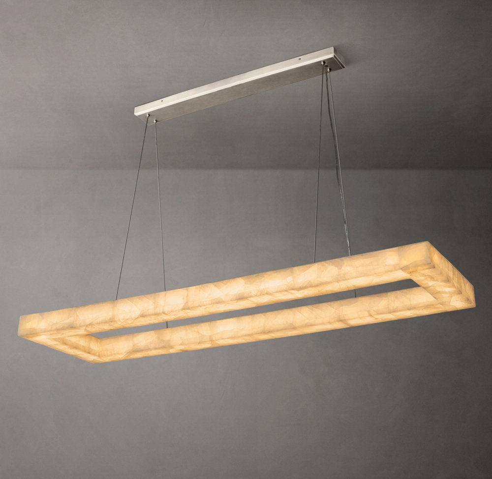 Calcite Horizon LED Chandelier