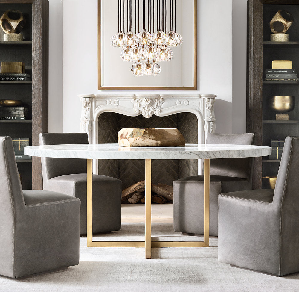Clear Crystal Sphere Cluster Chandelier