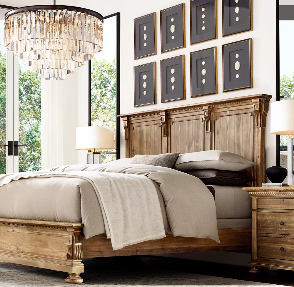 Deco Optical Prism Cascade Chandelier