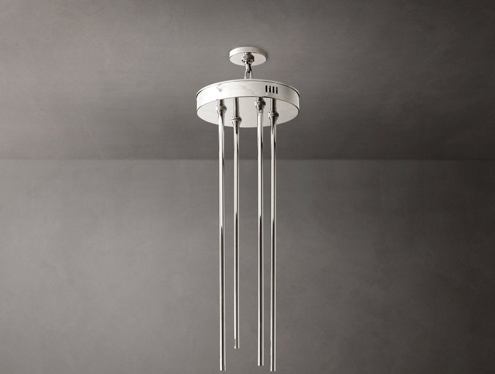 Dual Tier Optical Crystal Chandelier