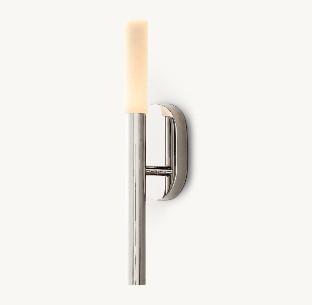 Etched Glass Branch LED Wall Light