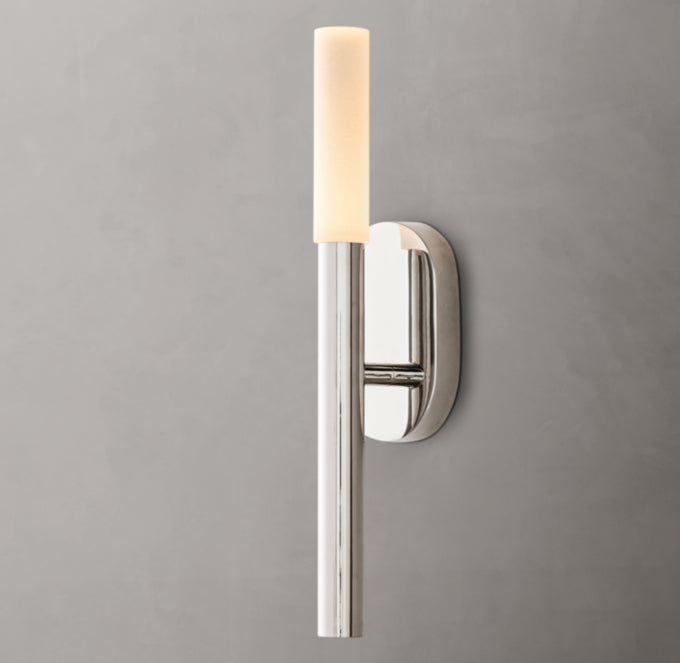 Etched Glass Branch LED Wall Light