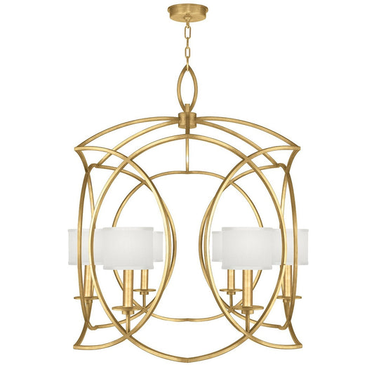 Fine Art Cienfuegos 30.5" Chandelier With Shade / Gold