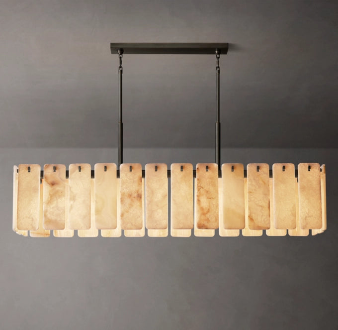 Grand Onyx Gallery Island Chandelier