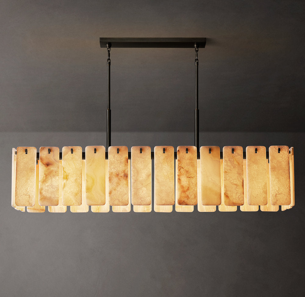 Grand Onyx Gallery Island Chandelier