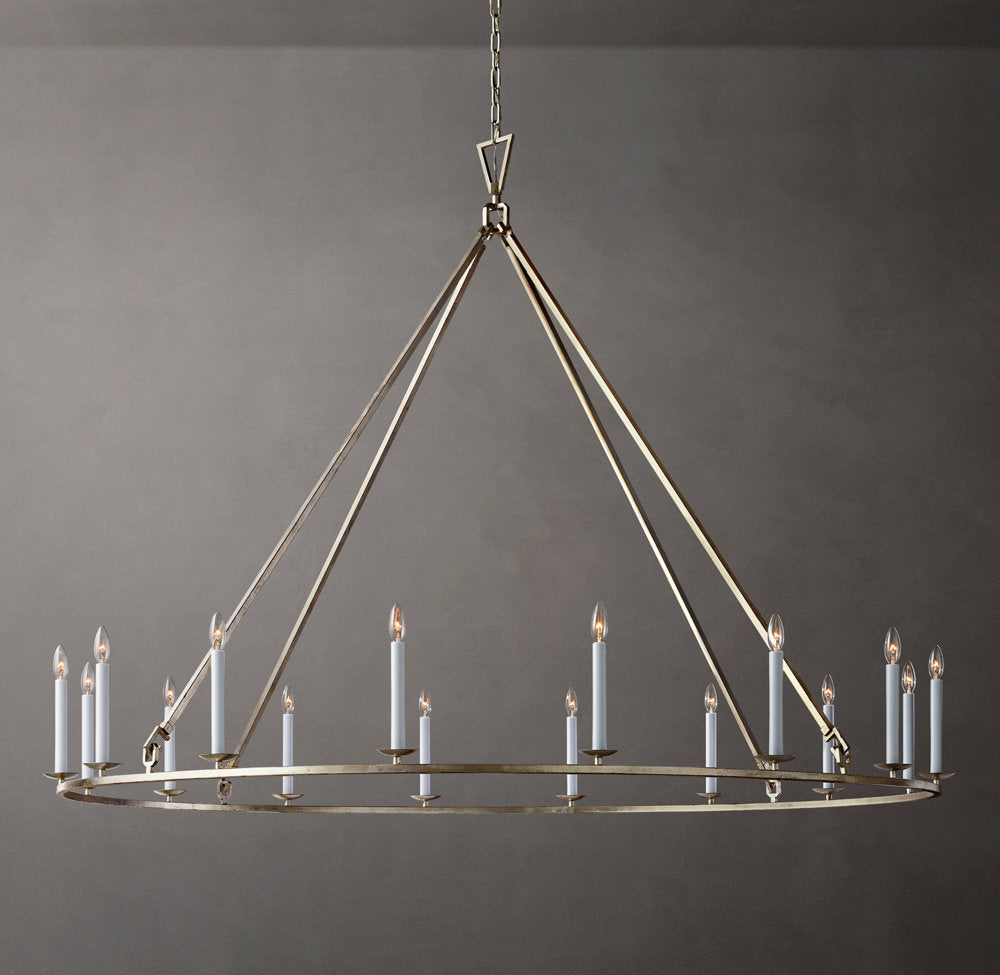 Heritage Openwork Stirrup Chandelier