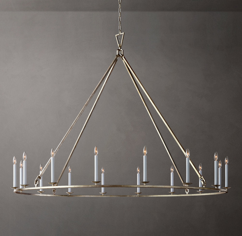 Heritage Openwork Stirrup Chandelier