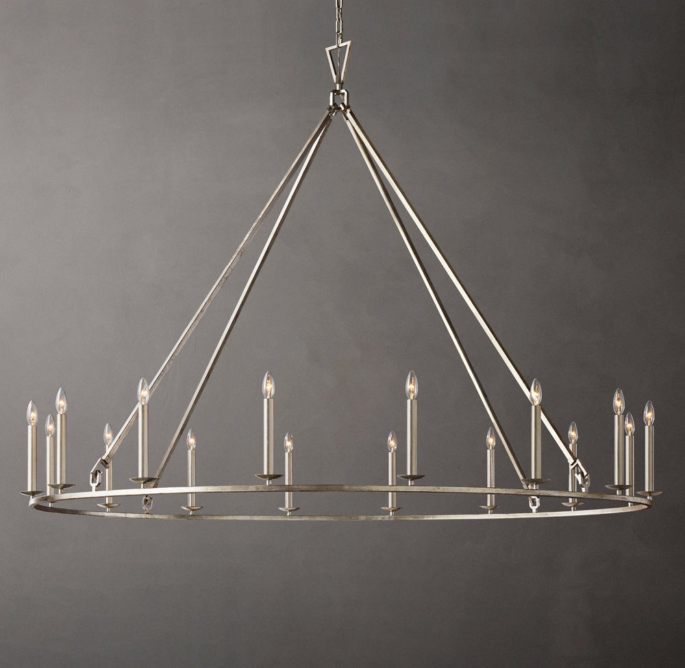 Heritage Openwork Stirrup Chandelier
