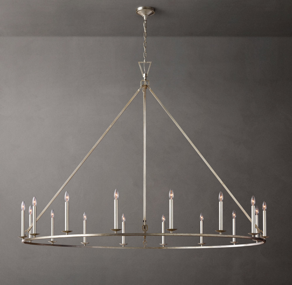 Heritage Openwork Stirrup Chandelier