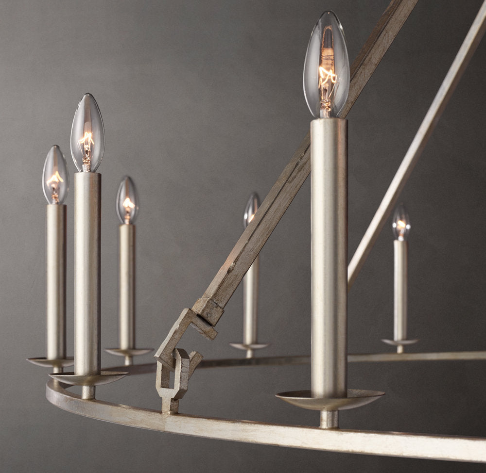 Heritage Openwork Stirrup Chandelier