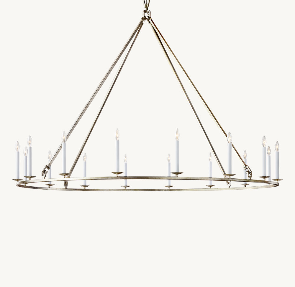 Heritage Openwork Stirrup Chandelier
