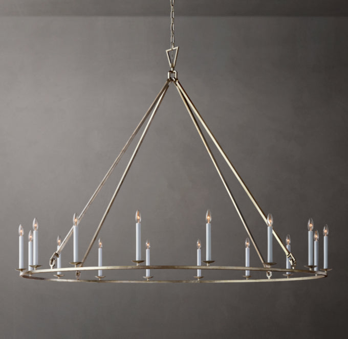 Heritage Openwork Stirrup Chandelier