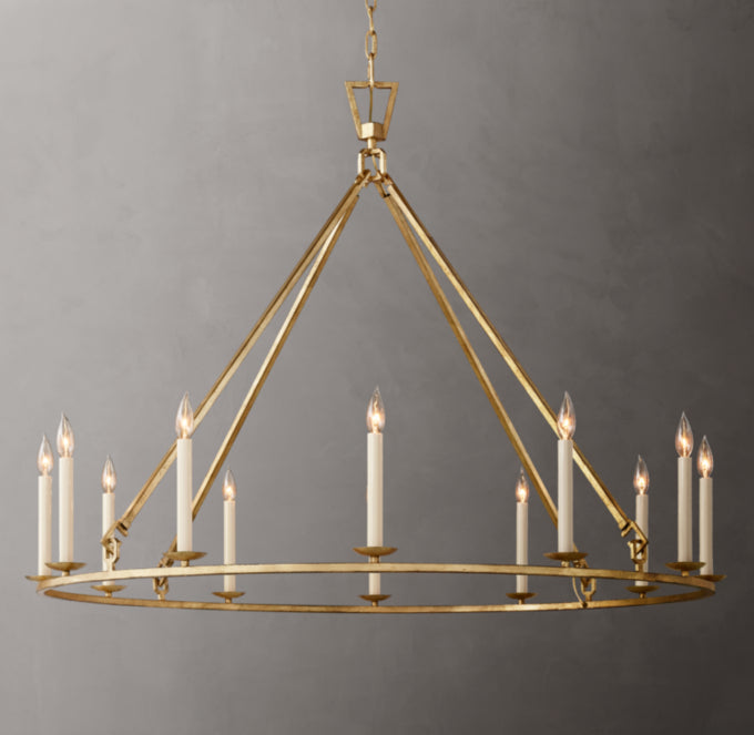 Heritage Stirrup Candle Chandelier