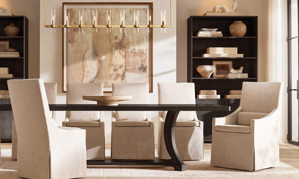 High-CRI Blown Glass Linear Chandelier