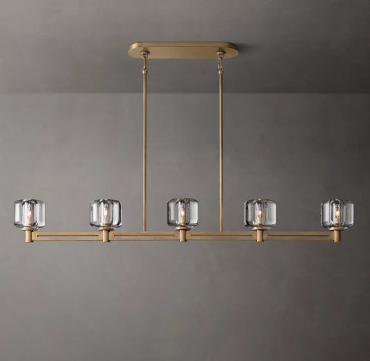 K9 Crystal Linear Gallery Chandelier