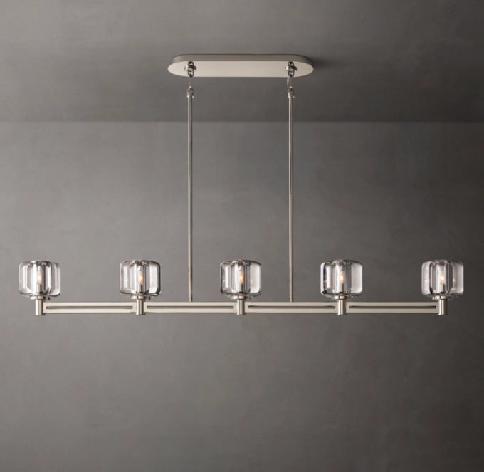 K9 Crystal Linear Gallery Chandelier