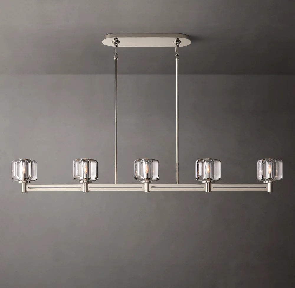K9 Crystal Linear Gallery Chandelier