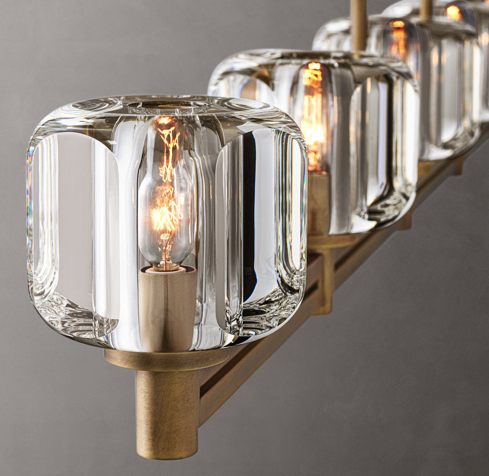 K9 Crystal Linear Gallery Chandelier
