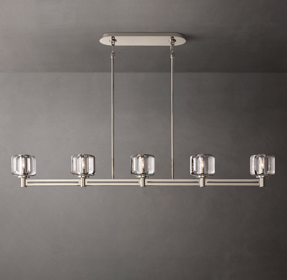 K9 Crystal Linear Gallery Chandelier