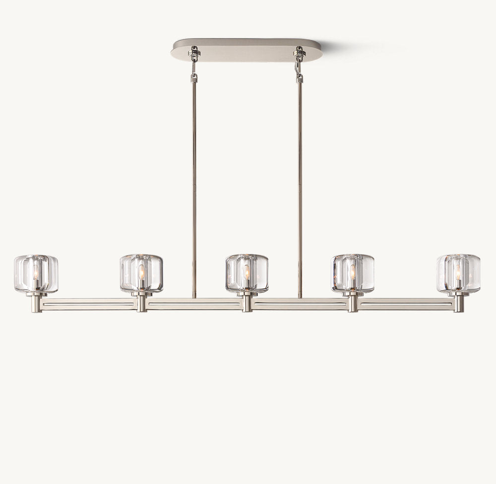 K9 Crystal Linear Gallery Chandelier
