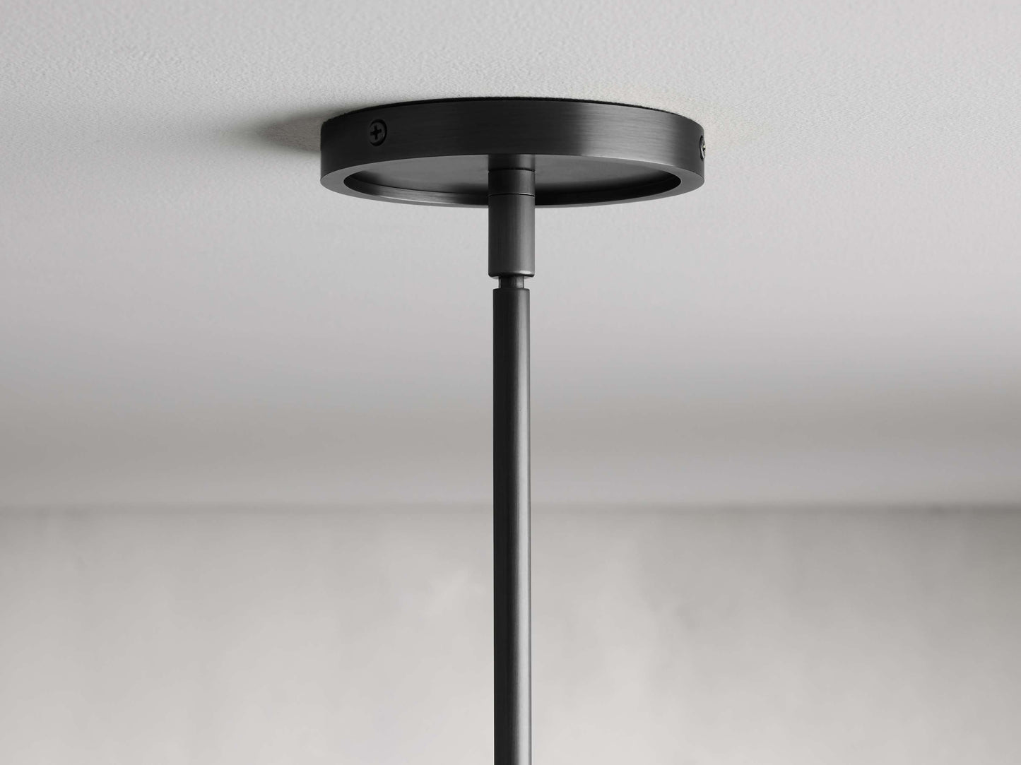 Linen Torch Shade Round Chandelier