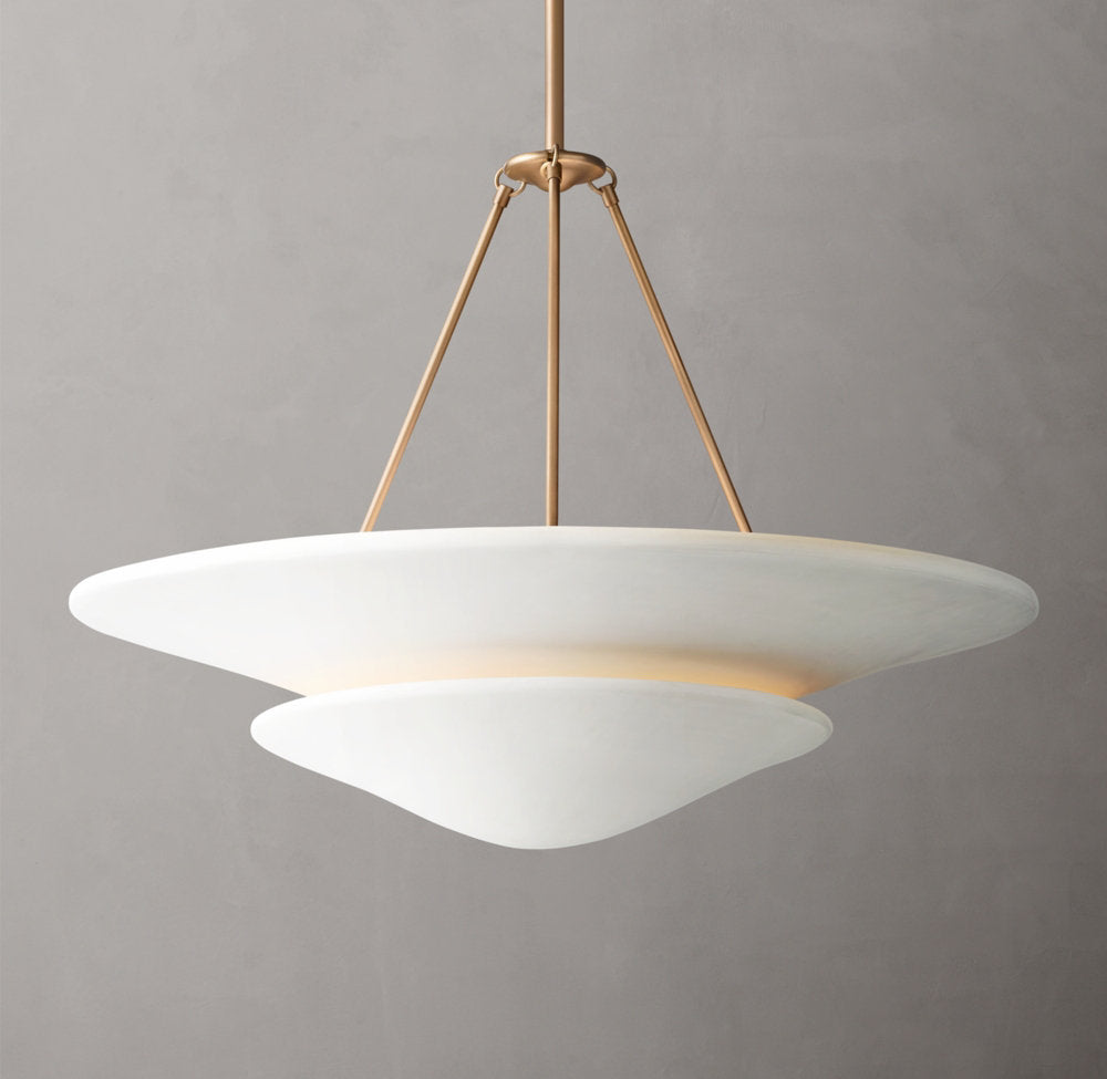 Matte Plaster Bloom Pendant