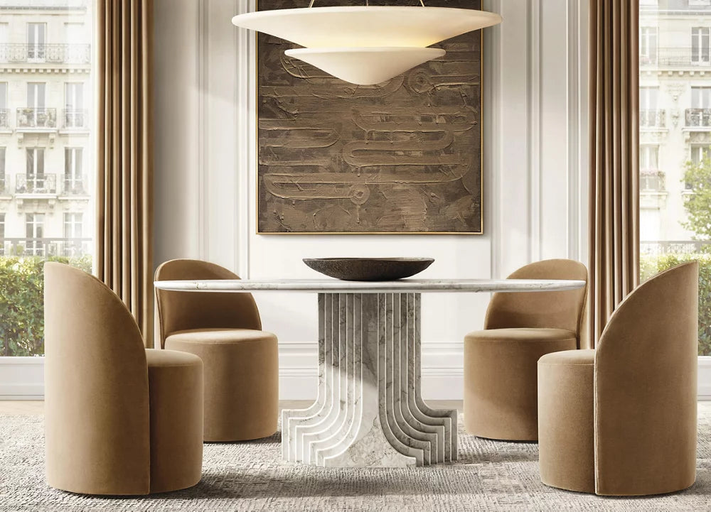 Matte Plaster Bloom Pendant