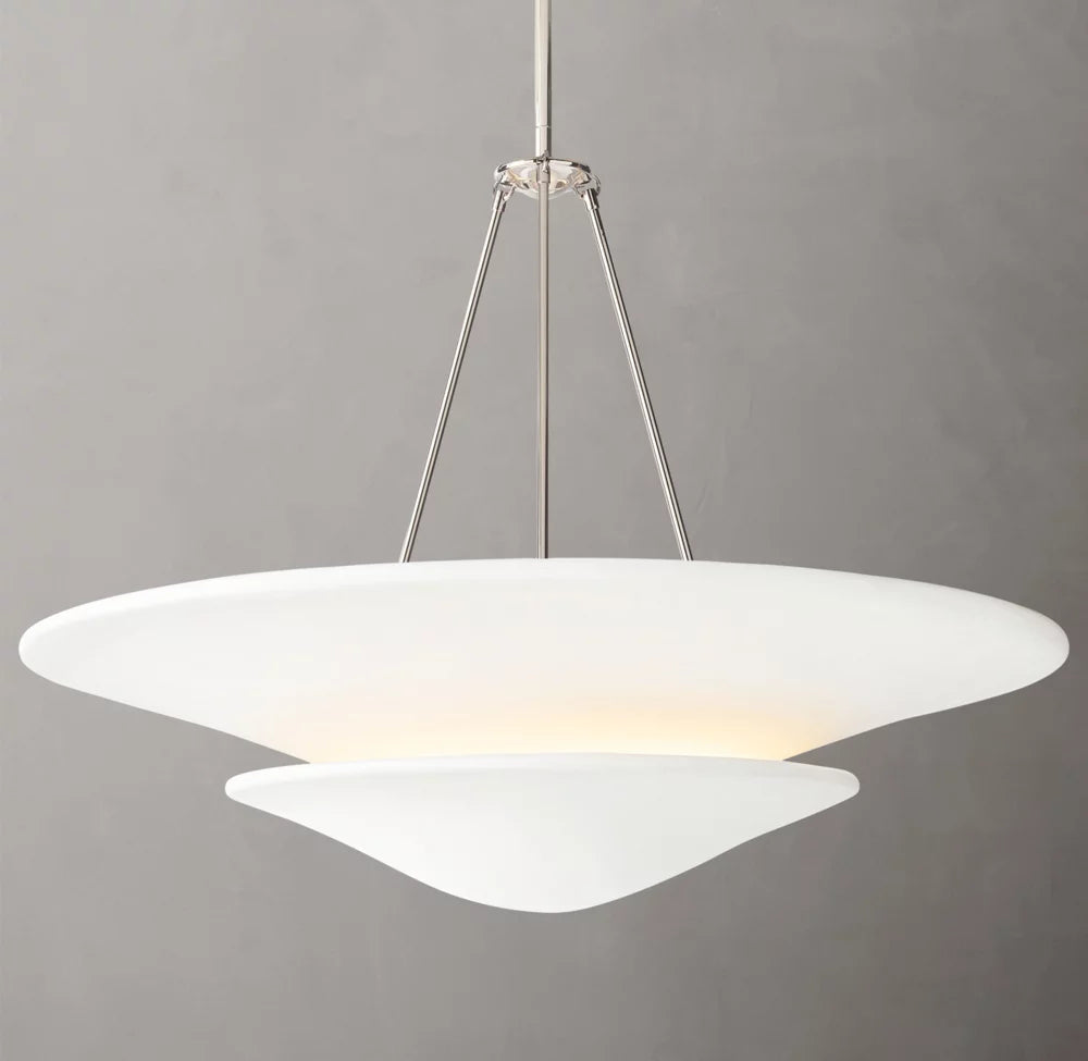 Matte Plaster Bloom Pendant