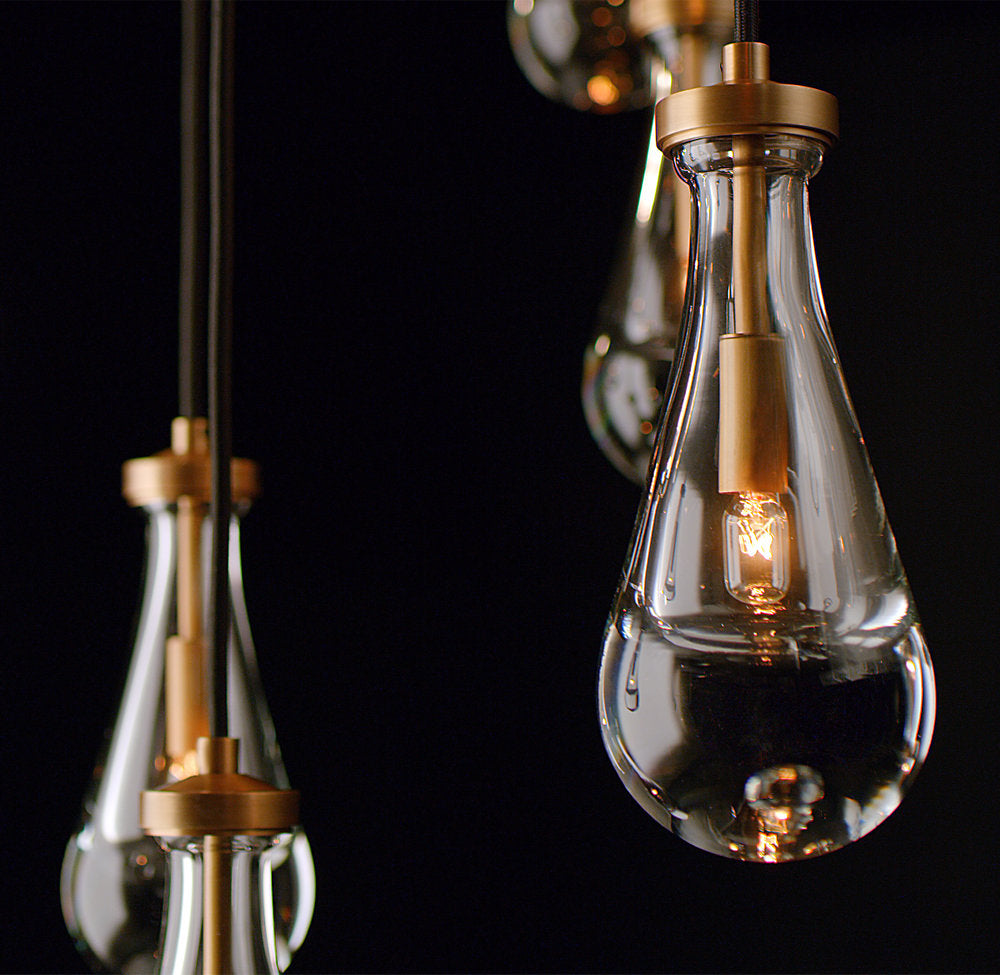 Monumental Artisan Raindrop Chandelier