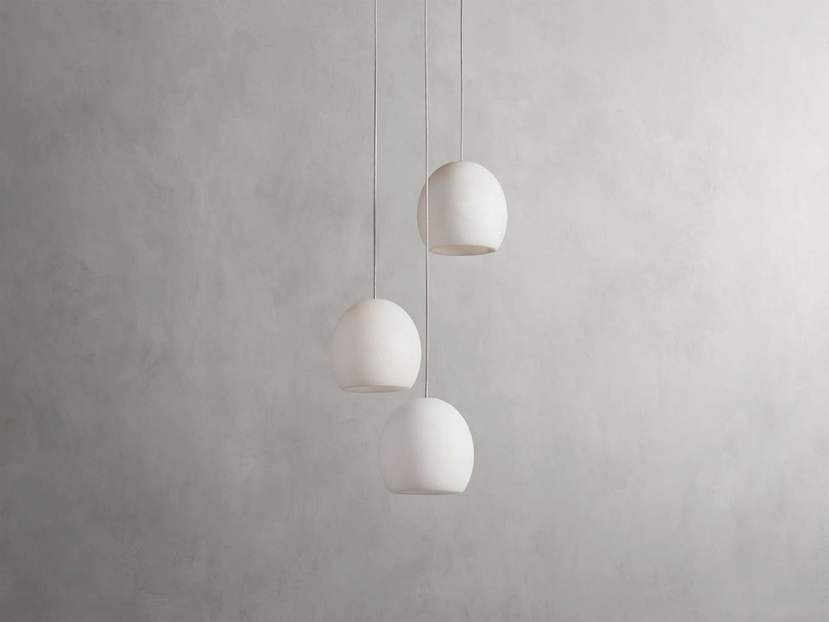 Natural Alabaster Cascade Chandelier