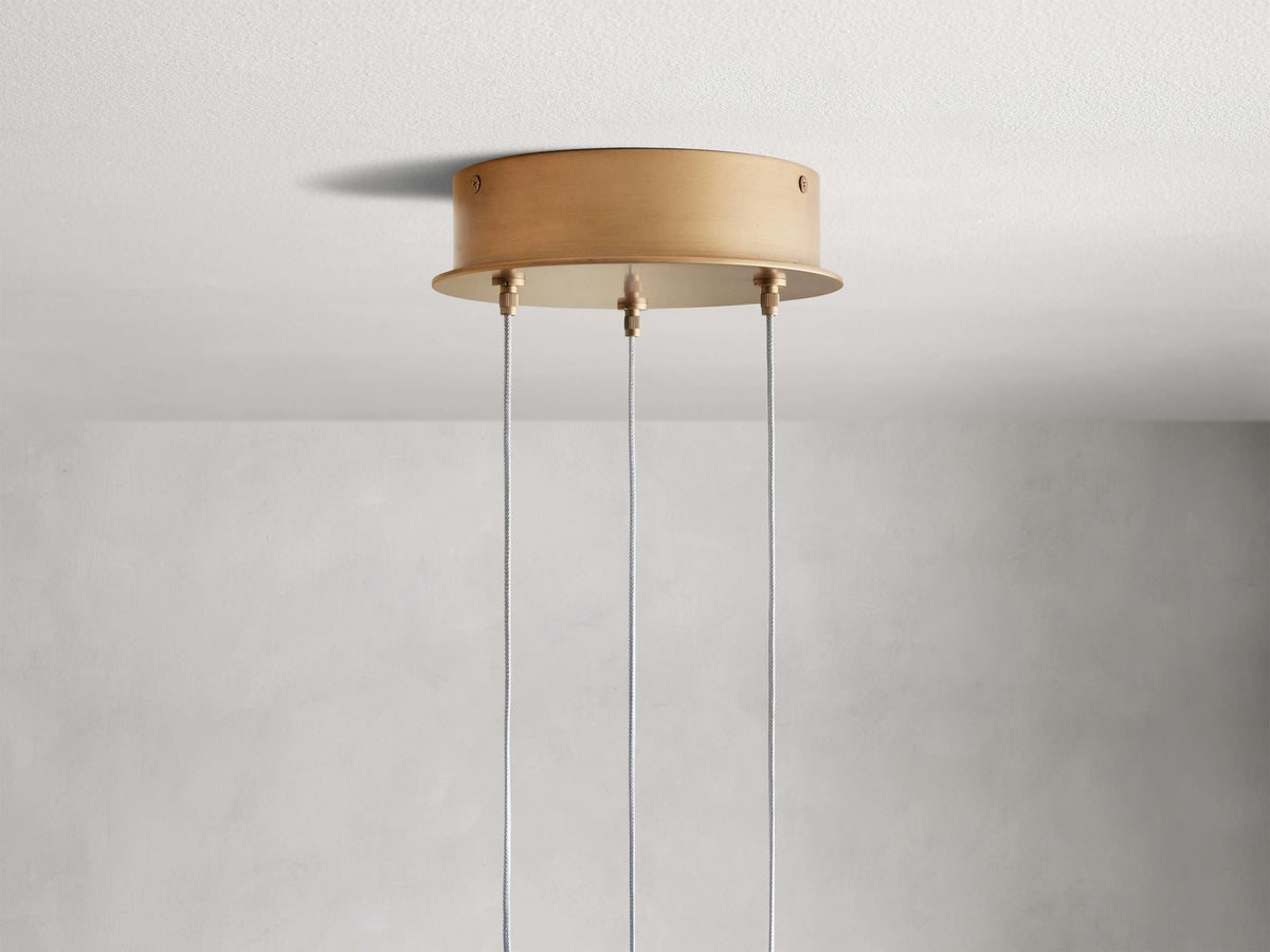 Natural Alabaster Cascade Chandelier