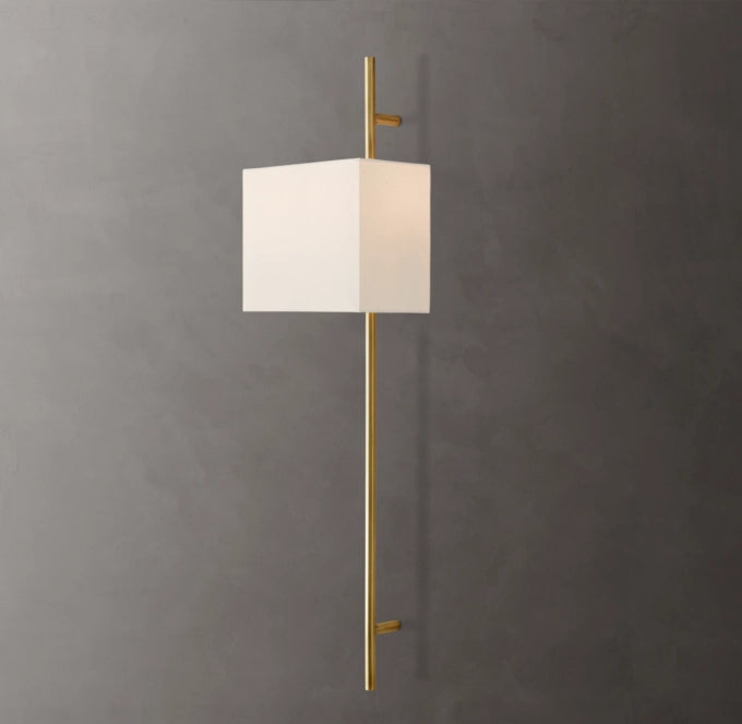 Octagonal Brass Linen Wall Bar