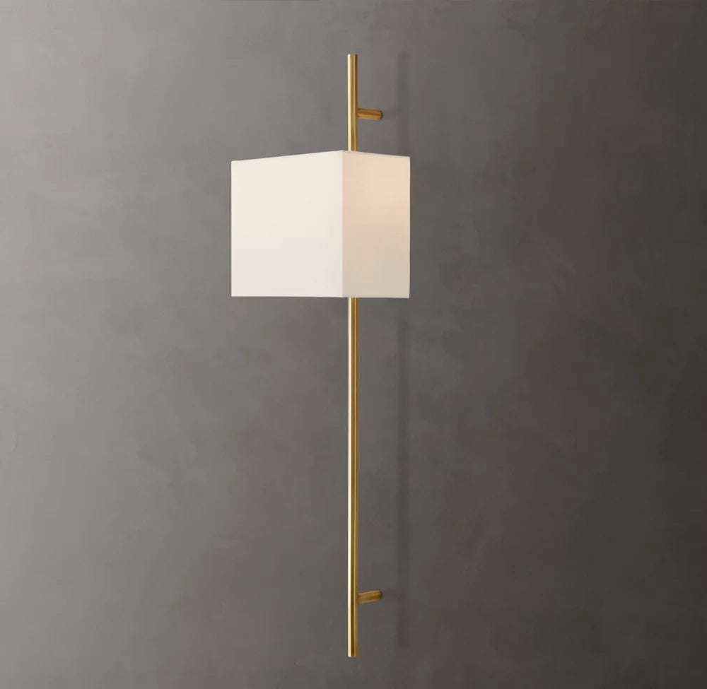 Octagonal Brass Linen Wall Bar