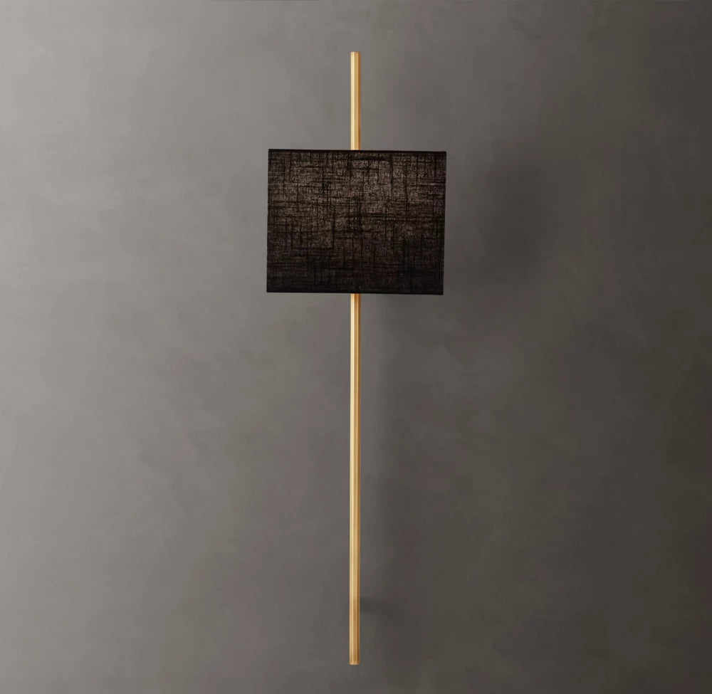 Octagonal Brass Linen Wall Bar